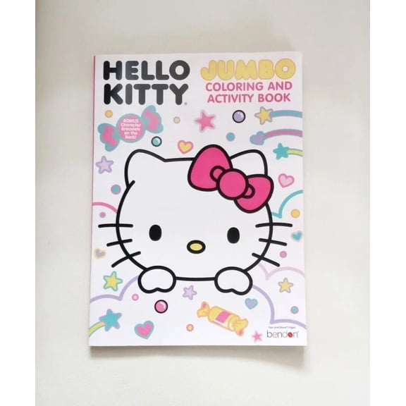 Hello Kitty 32 Page Jumbo Coloring & Activity Book