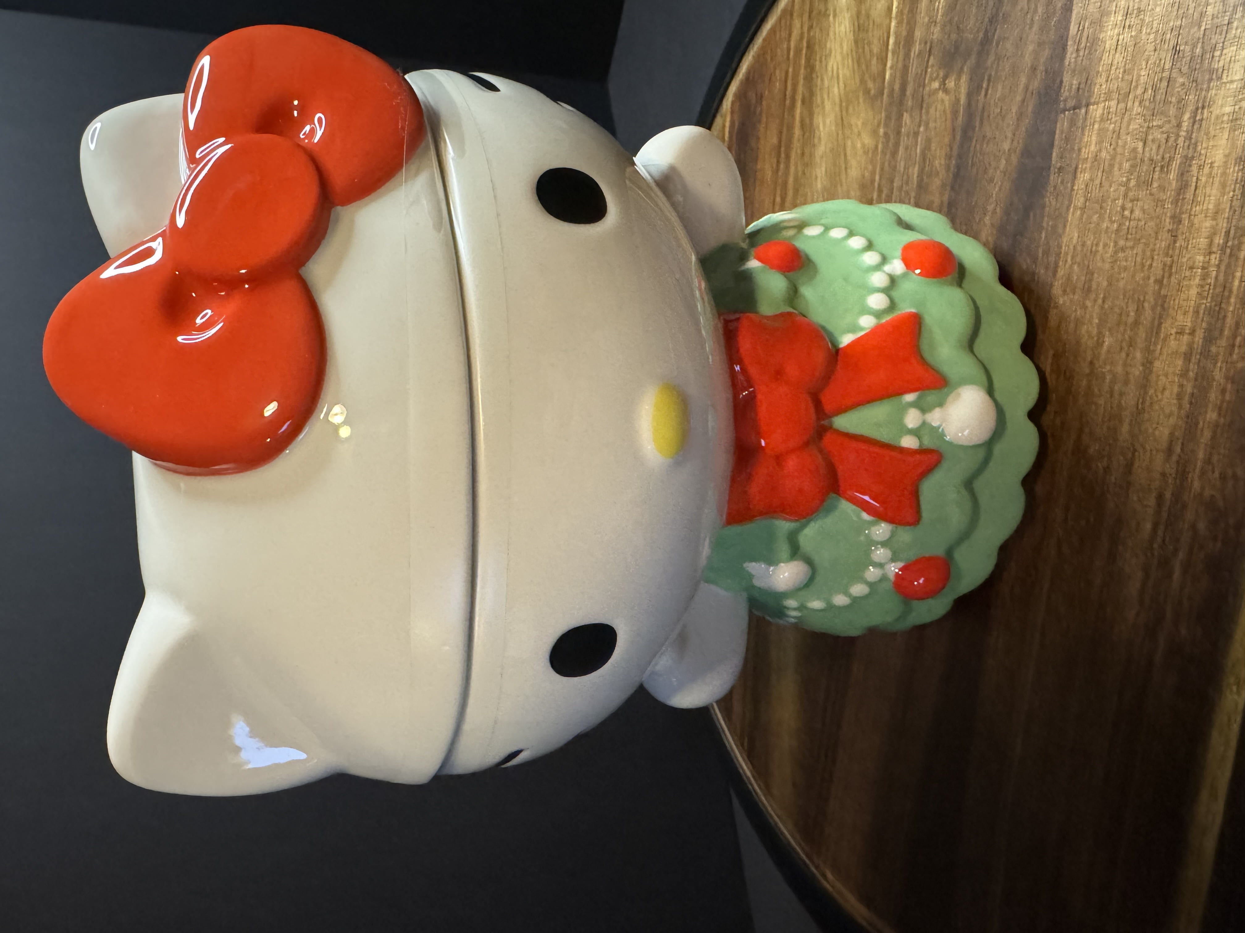 Hello Kitty 3D Holiday Dress Cookie Jar
