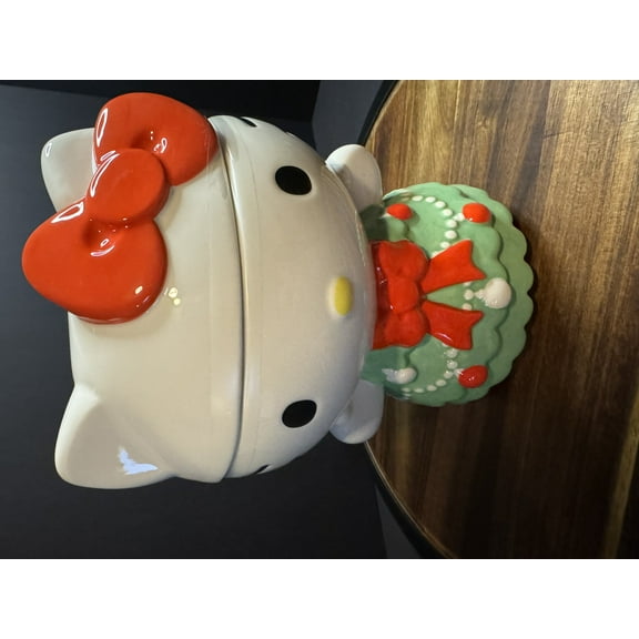 Hello Kitty 3D Holiday Dress Cookie Jar