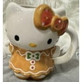 thumbnail image 1 of Hello Kitty 3D Holiday Gingerbread Dress Mug, 1 of 5