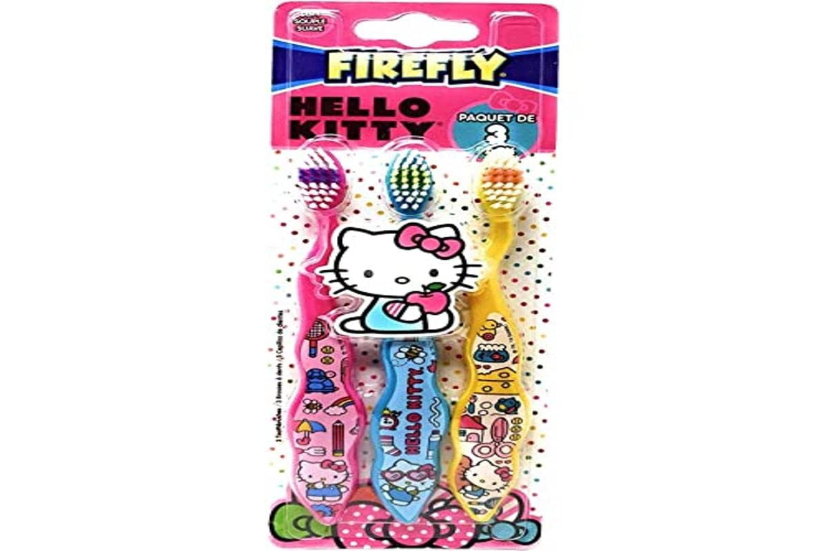 Hello Kitty 3pk Toothbrush - Walmart.com