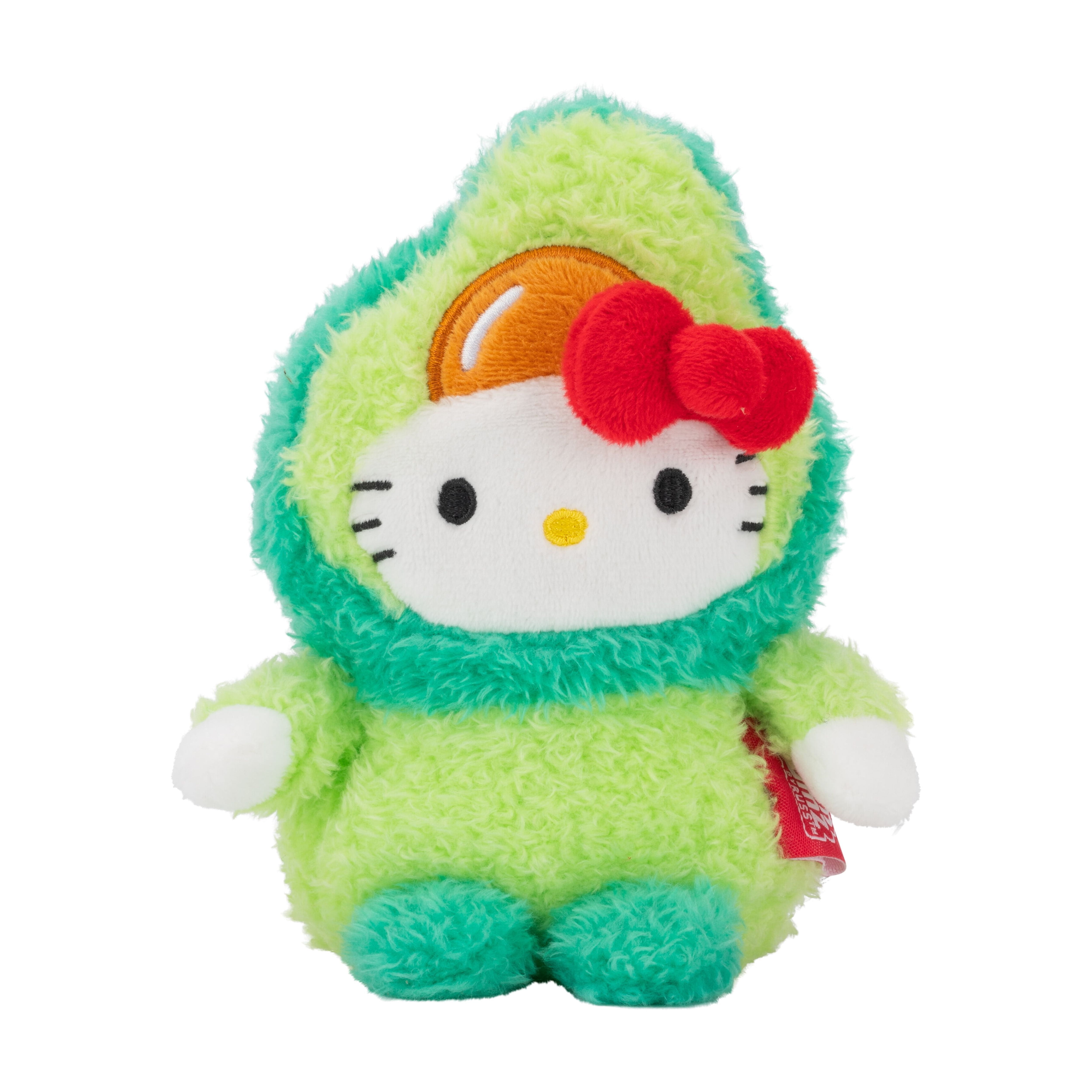 BumBumz by Russ 4.5-Inch Hello Kitty Avocado Plush Toy, Sanrio