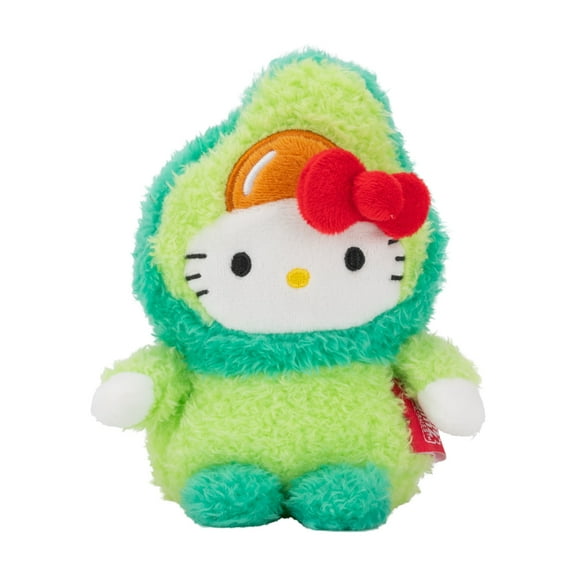 BumBumz by Russ 4.5-Inch Hello Kitty Avocado Plush Toy, Sanrio Licensed