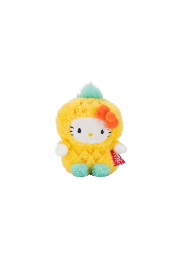 BumBumz 4.5" Hello Kitty FruitBumz Plush – Sanrio Hello Kitty Pineapple Plush Toy