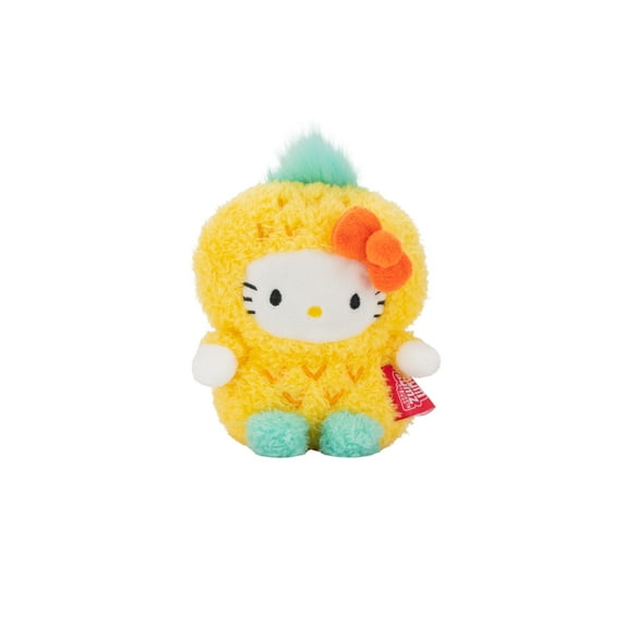 BumBumz 4.5" Hello Kitty FruitBumz Plush – Sanrio Hello Kitty Pineapple Plush Toy