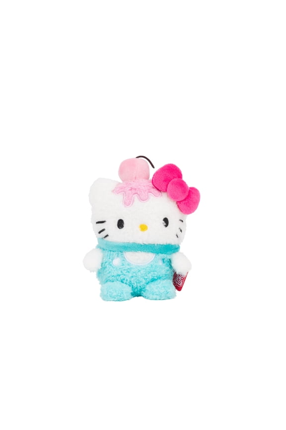 and Friends - 4.5 Inch Hello Kitty Sundae Plush Toy Stuffed Animal