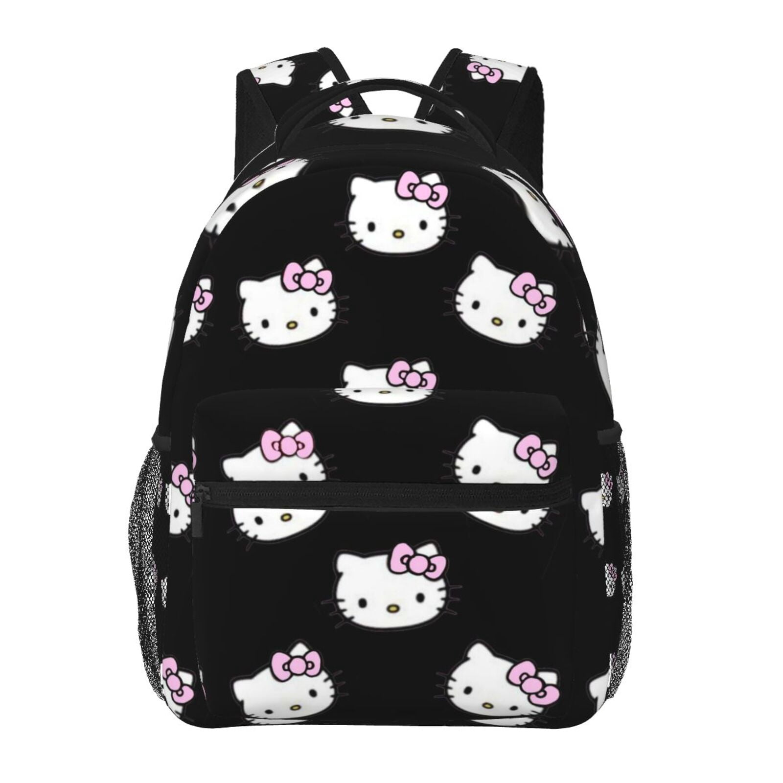 hello kitty backpack for college Casual Backpack Sanrio School Backpack Sanrio Hello Kitty BackPack Bag Book  Bag Back To School Kawaii