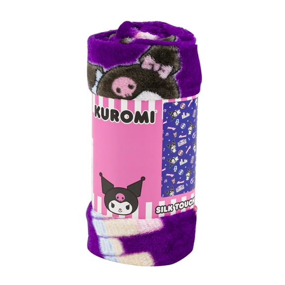 Hello Kitty 40" x 50" SILK Touch Throw Blanket- KUROMI