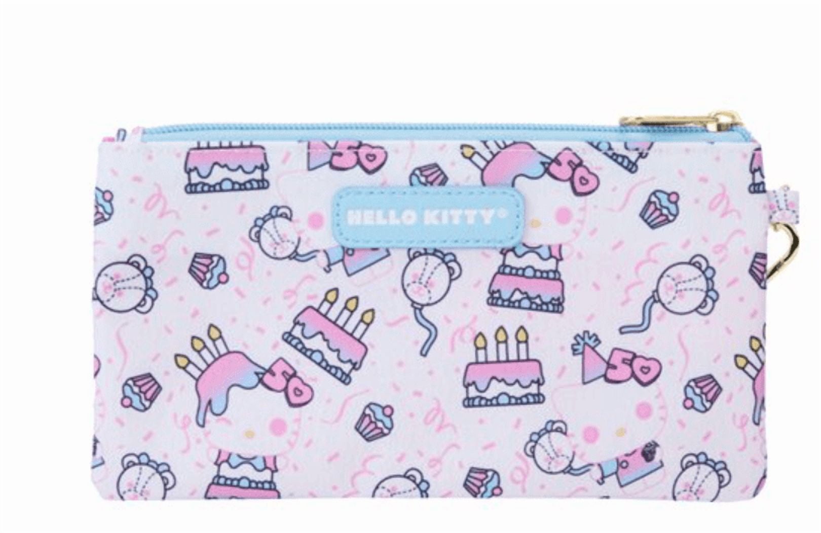 Hello Kitty 50th Anniversary Cake All-Over Print Funko Wristlet Wallet