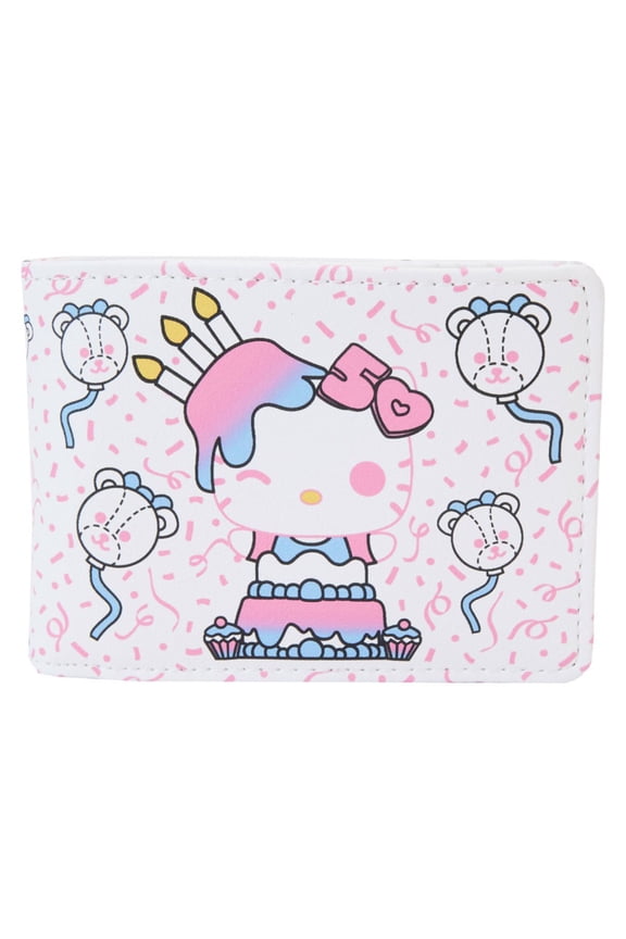 Hello Kitty 50th Anniversary Cake All-Over Print Wallet