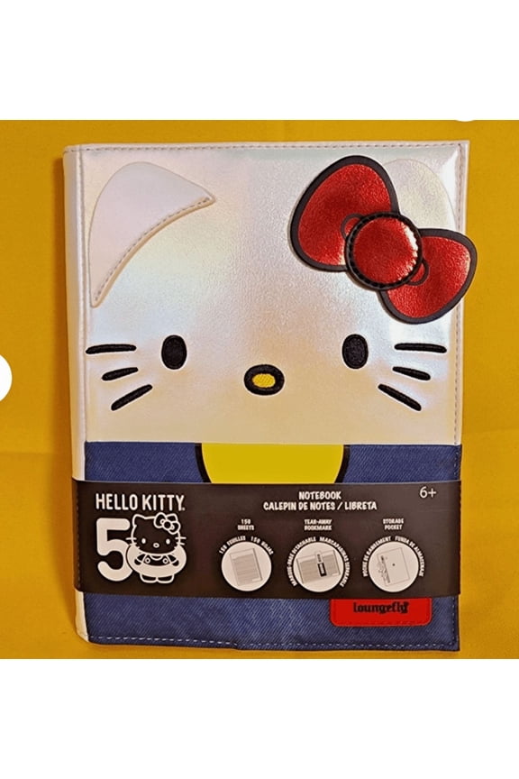 Hello Kitty 50th Anniversary Classic Pearlescent Journal