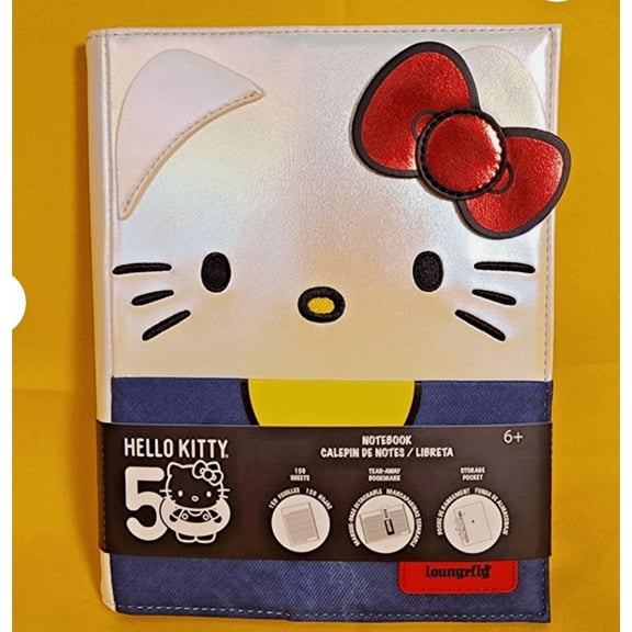 Hello Kitty 50th Anniversary Classic Pearlescent Journal