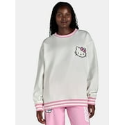 LICENSED GRAPHIC Hello Kitty Women’s 50th Anniversary Graphic Sweatshirt, Sizes XXS-XXL