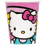 Hello Kitty 8 Ct Paper 9 oz Hot Cold Cups