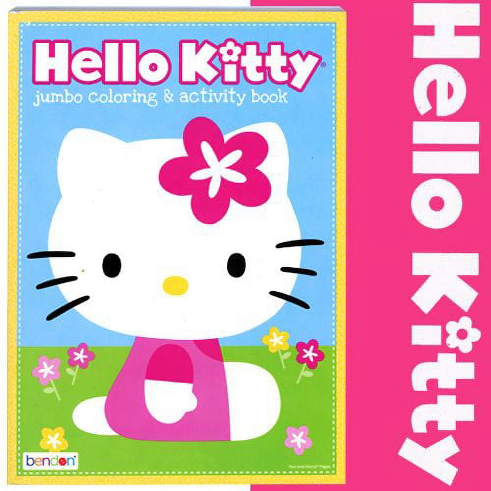 LICENSED Hello Kitty 80pg Coloring Book
