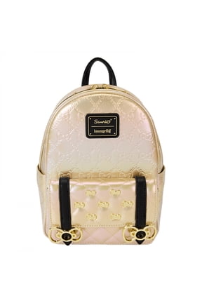 50th Anniversary Metallic Gold Mini-Backpack Loungefly