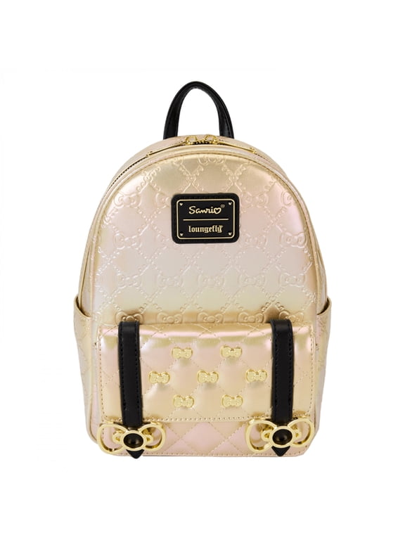 50th Anniversary Metallic Gold Mini-Backpack Loungefly