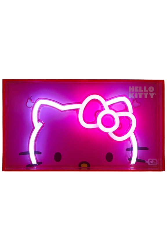 9" W x 5" H Acrylic LED Neon Box Light
