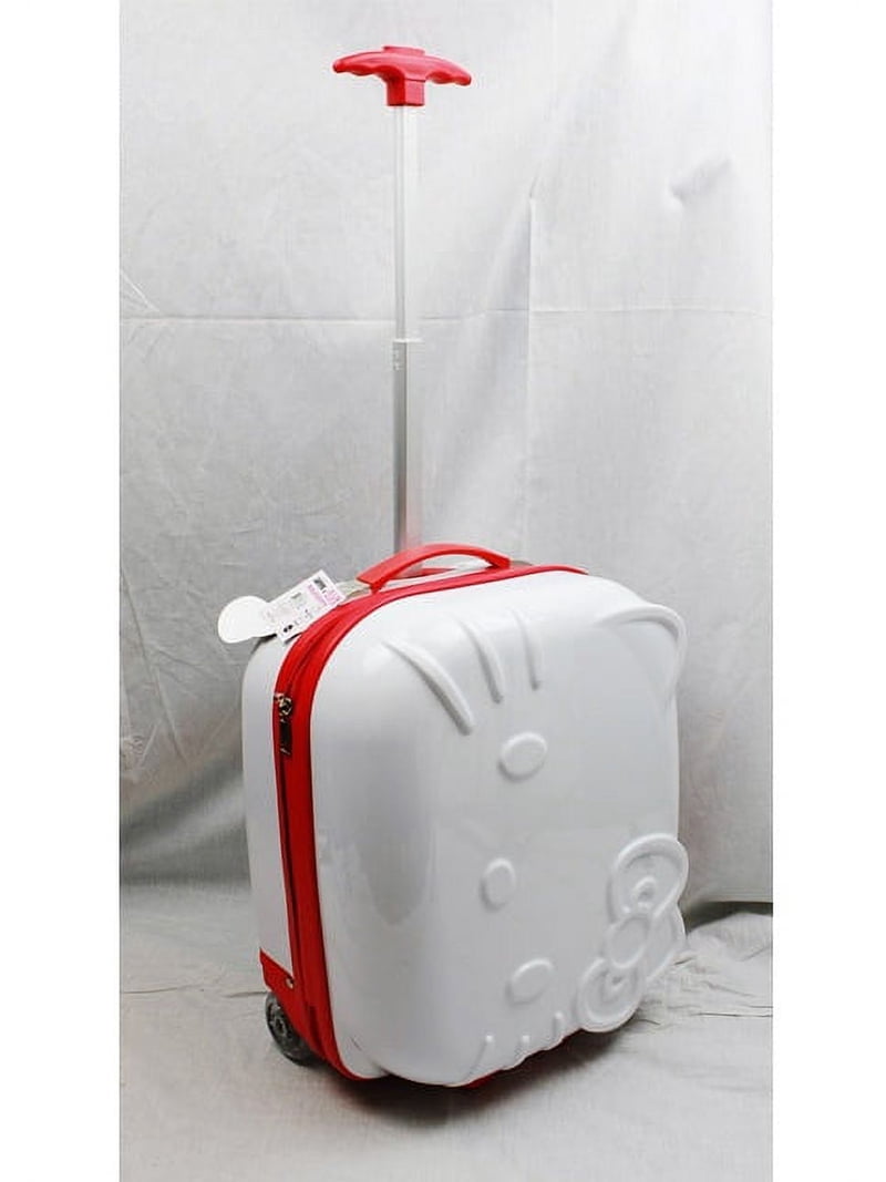 Hello Kitty ABS Rolling Luggage (White) #82337 - Walmart.com