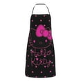 thumbnail image 1 of Hello Kitty Adjustable Bib Aprons, Waterdrop Resistant Apron with 2 Pockets for Kitchen Cooking Restaurant BBQ Painting Crafting, 1 of 7