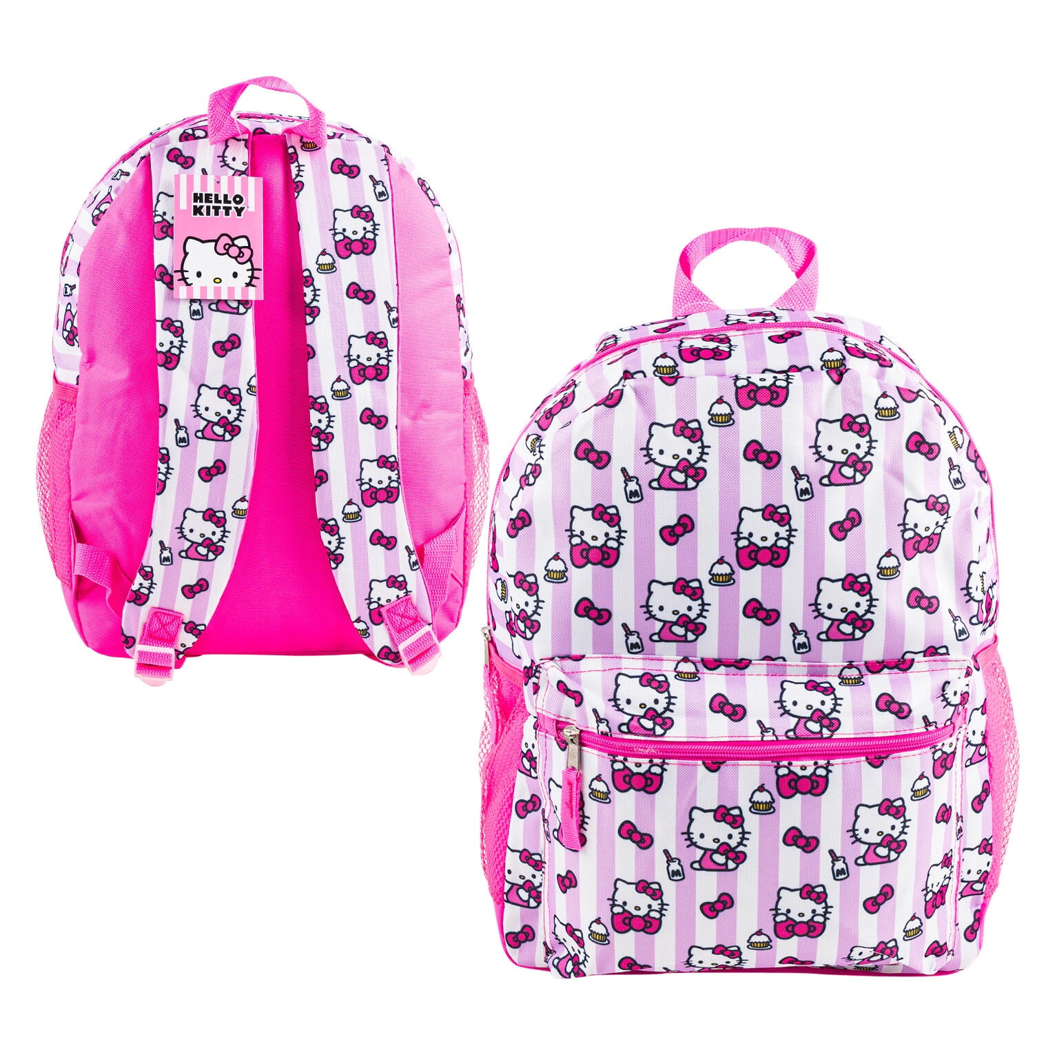 Hello Kitty Age 3 Plus Large Backpack Cup Cake, Pink