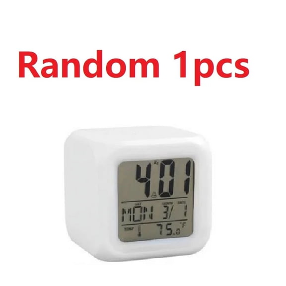 Hello Kitty Alarm Clock Girl Cute Cartoon Led Clock Child Bedroom Decor Kawaii Desk Clock Digital Night Light Kid Birthday Gift