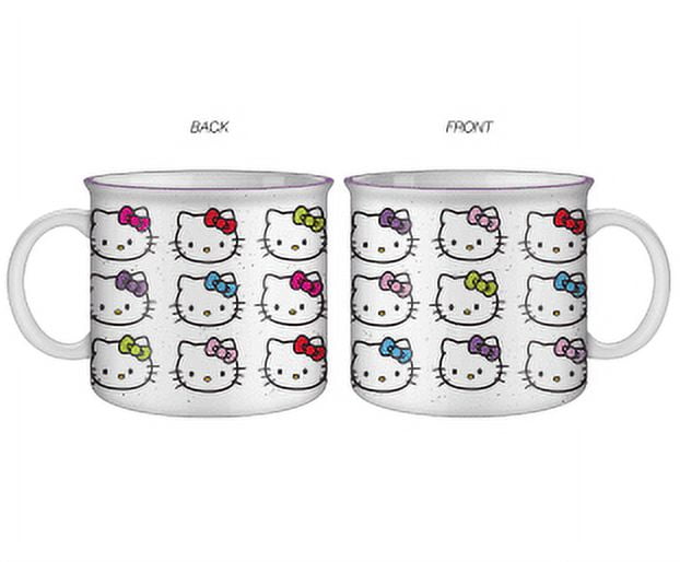 Hello Kitty All-Over Print 20oz Ceramic Camper Mug - Walmart.com
