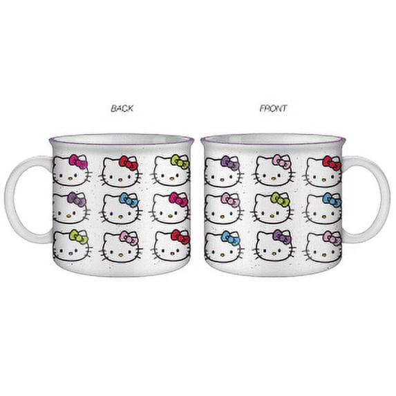 Hello Kitty All-Over Print 20oz Ceramic Camper Mug