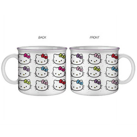 Hello Kitty All-Over Print 20oz Ceramic Camper Mug