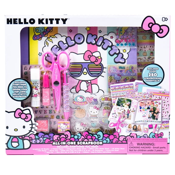 Hello Kitty All in One Hardcover Paper Scrapbook