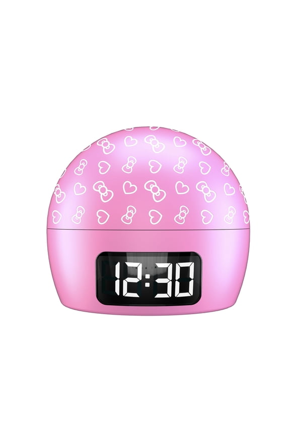 Ambient Light Clock with Multi-Alarm – USB-Powered Projection Light & Clock with Cute Design