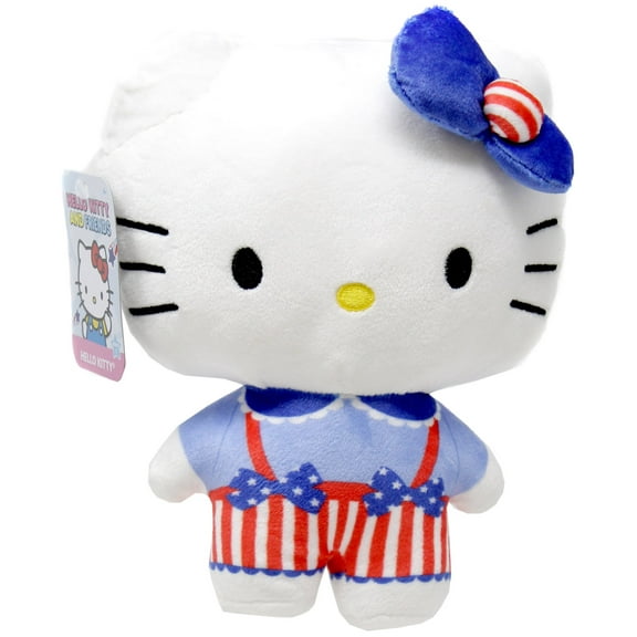Hello Kitty And Friends 2025 USA Patriotic Plush  Hello Kitty