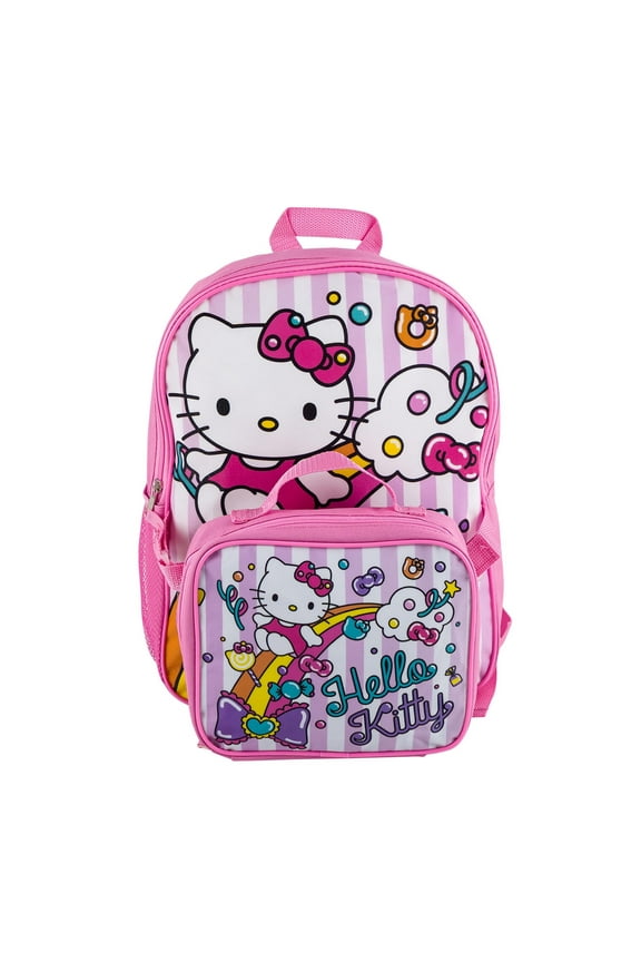 And Friends Backpack And Detachable Lunchbox - 15" - Sweets - Adjustable Straps