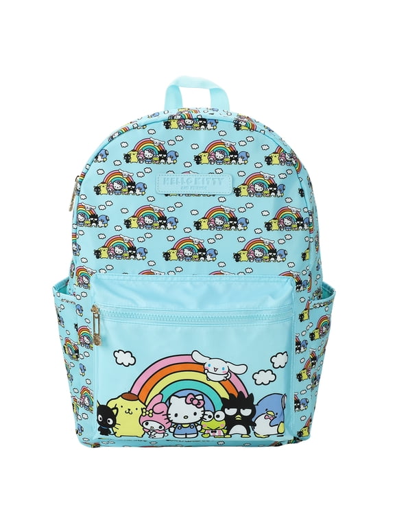 Hello Kitty And Friends Favorite Characters Adult 16.5" Nylon Travel Backpack