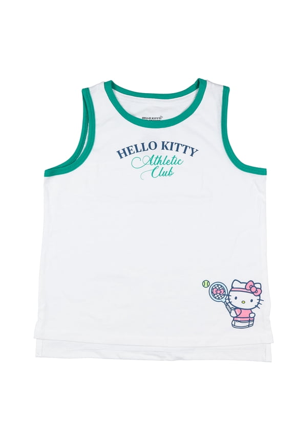 Hello Kitty And Friends Girls Athletic Club Tank Top Graphic T-Shirt