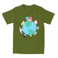 thumbnail image 1 of Hello Kitty And Friends Sanrio Earth T Shirt Men Women Cotton T-Shirt Round Collar Tees Short Sleeve Clothes Graphic Printed, 1 of 19