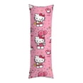 thumbnail image 1 of Hello Kitty Anime Body Pillow Cover Ultra Soft Microfiber Pillowcases with Hidden Zipper Closure 20x54inch, 1 of 5