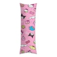 thumbnail image 1 of Hello Kitty Anime Body Pillow Cover Ultra Soft Microfiber Pillowcases with Hidden Zipper Closure 20x54inch, 1 of 5