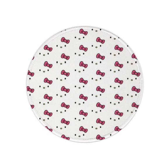 Hello Kitty Anime Mouse Pad, Gaming Mouse Pad Anti-Slip Rubber Base, Laptop Mouse Pad, Office Desktop Mouse Pad 8x8 Inch