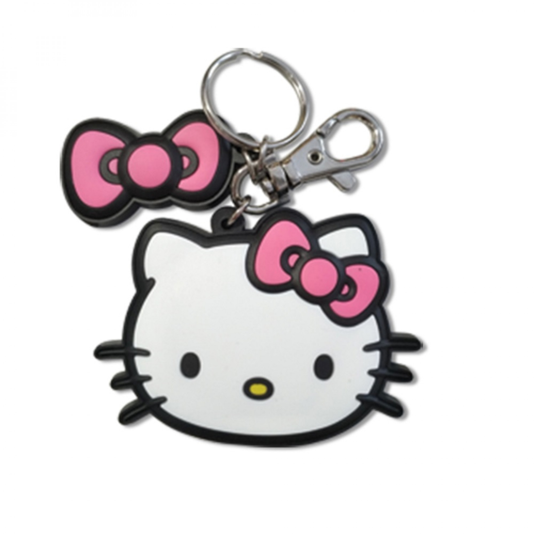Bicchiere Termico Hello Kitty In Acciaio Inox 880 Ml - Bianco Con Grande Manico E Cannuccia