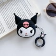 Hello Kitty Anime Sanrio Compatible Headphone Set Silicone PC Case