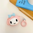 Hello Kitty Anime Sanrio Compatible Headphone Set Silicone PC Case