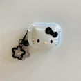 Hello Kitty Anime Sanrio Compatible Headphone Set Silicone PC Case