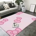 thumbnail image 1 of Hello Kitty Area Rug for Bedroom Sofa Geometric Bedside Rugs Anime Decorative Floor Mat Carpet 3.3 x 4.9 Feet, 1 of 6