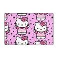 thumbnail image 1 of Hello Kitty Area Rugs, Large Carpet, Washable Rug Mat, Flannel Non-Slip Rugs For Bedroom Living Dining Dorm Room Entryway, Home Decor 36"X24", 1 of 7