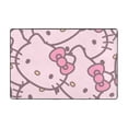 thumbnail image 1 of Hello Kitty Area Rugs, Large Carpet, Washable Rug Mat, Flannel Non-Slip Rugs For Bedroom Living Dining Dorm Room Entryway, Home Decor 72"X48", 1 of 7