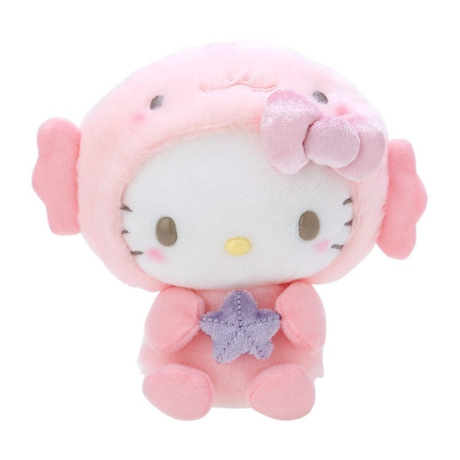 Hello Kitty Axolotl Plush Doll Sanrio Mizu No Ikimono - Walmart.com