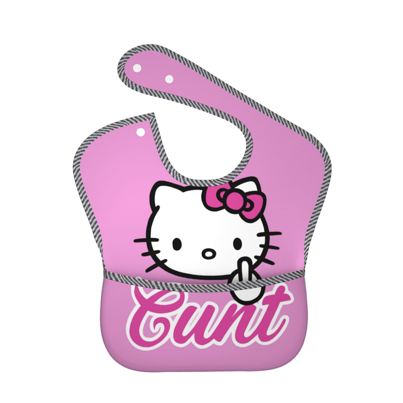 Hello Kitty Baby Bib Cute Cartoon Baby Waterproof Feeding Bibs for