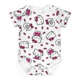 thumbnail image 1 of Hello Kitty Baby Bodysuit Boy Girl Clothes Soft Newborn Infant Outfit Short Sleeve Romper, 1 of 8