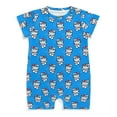 thumbnail image 1 of Hello Kitty Baby Boy Girl Romper Short Sleeve Cotton Bodysuit Outfits Jumpsuit Summer One Piece Clothes, 1 of 8